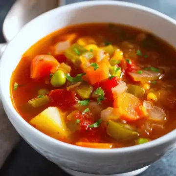 Easy Vegetable Soup
