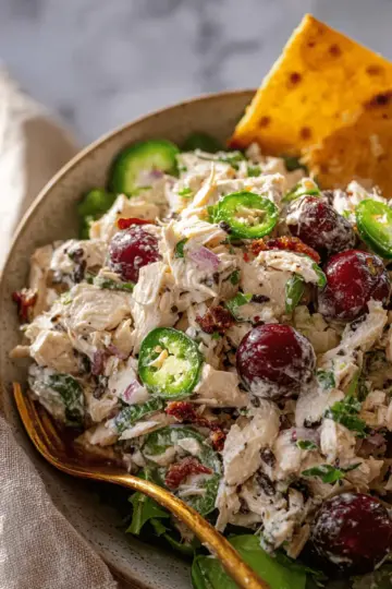 Cherry Jalapeno Chicken Salad