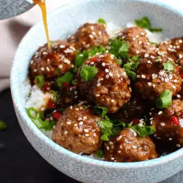 Crockpot Asian Meatballs