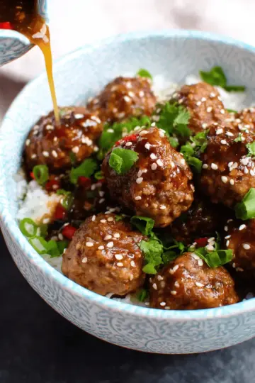 Crockpot Asian Meatballs