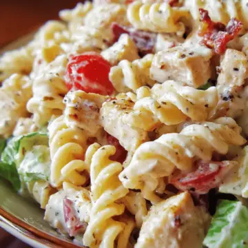 Chicken Caesar Pasta Salad