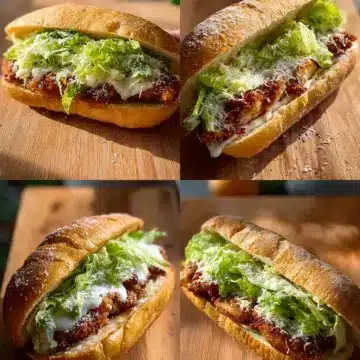 Crunchy Chicken Caesar Sandwich