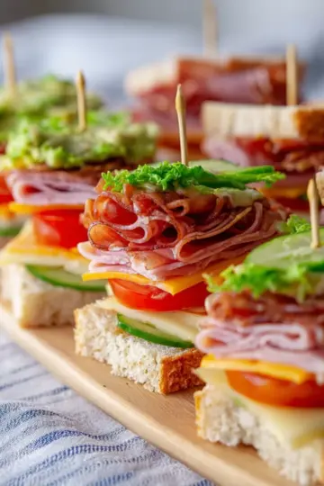 Easy Tea Club Sandwiches