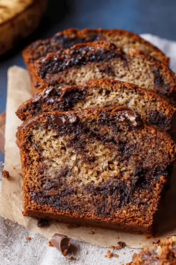 chocolate chunk espresso banana bread