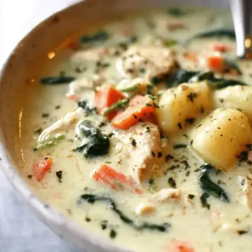 Olive Garden Chicken Gnocchi Soup