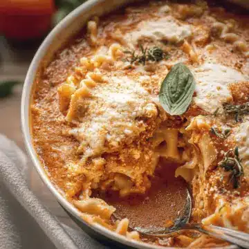 High Protein Lasagna Soup