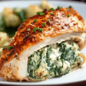 Spinach Stuffed Chicken