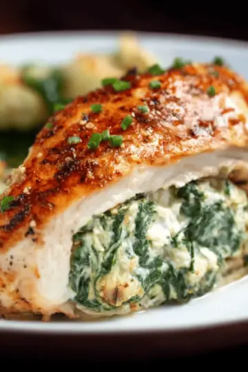 Spinach Stuffed Chicken