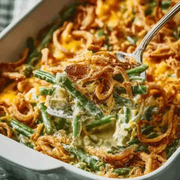 Absolutely Delicious Green Bean Casserole from Scratch