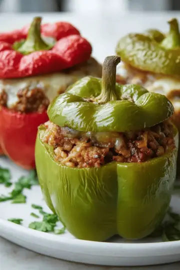 Slow Cooker Stuffed Peppers