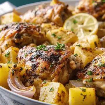 Greek Lemon Chicken and Potatoes