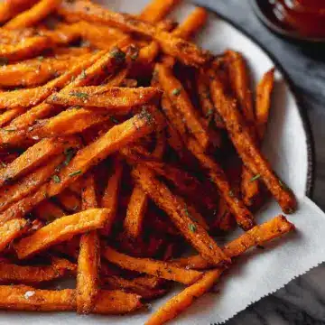 Sweet Potato Fries, Crispy Baked