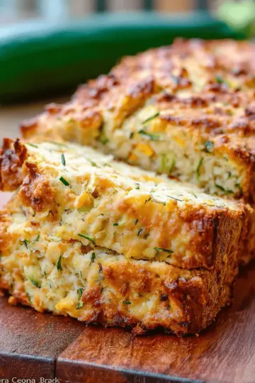 Zucchini Cheddar Cheese Herb Beer Bread