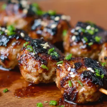 Tsukune (Japanese Chicken Meatballs) Recipe