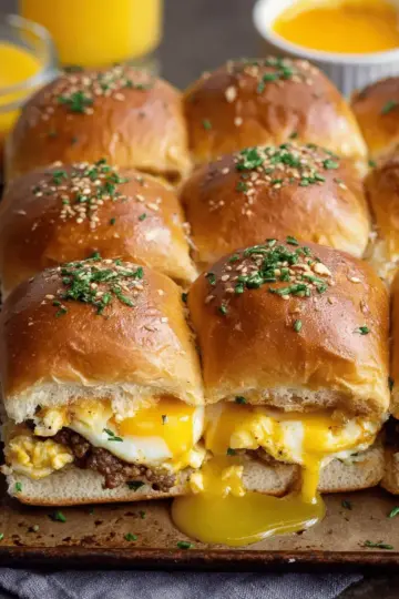 Cowboy Breakfast Sliders