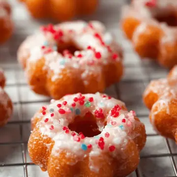 Mochi Donut Recipe (Crispy & Chewy Pon de Ring Donuts)
