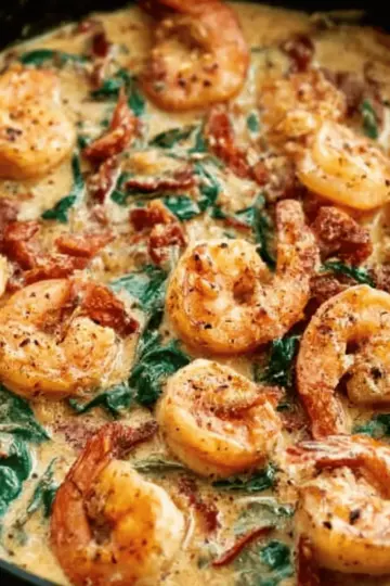 Creamy Tuscan Garlic Shrimp