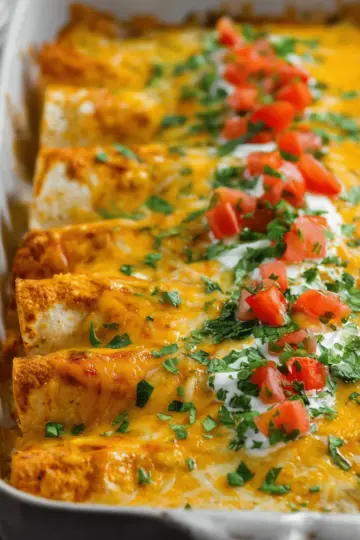 Easy Chicken Enchilada Recipe