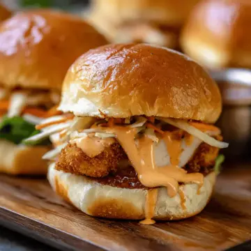 Bang Bang Chicken Sliders