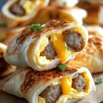 Sausage and Egg Roll Ups