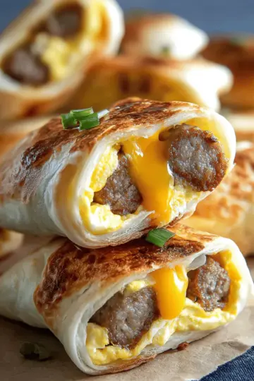 Sausage and Egg Roll Ups