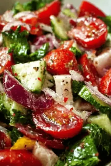 The Best Vegetable Salad