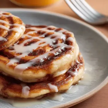 Cinnamon Roll Pancakes