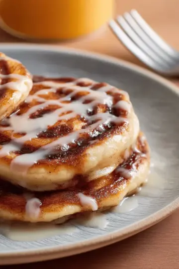 Cinnamon Roll Pancakes