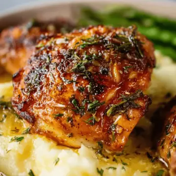 Easy Roasted Garlic Butter Chicken