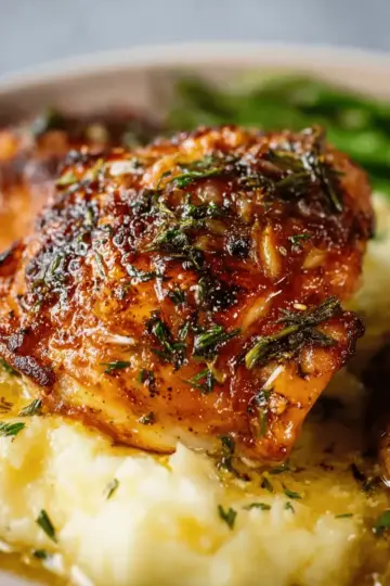 Easy Roasted Garlic Butter Chicken