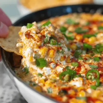 Slow Cooker Mexican Street Corn Dip
