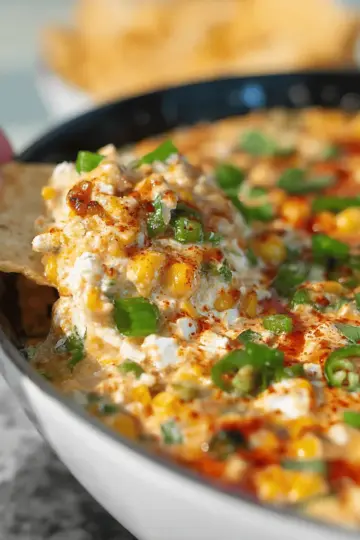 Slow Cooker Mexican Street Corn Dip