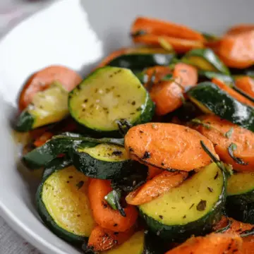 Sauteed Zucchini and Carrots