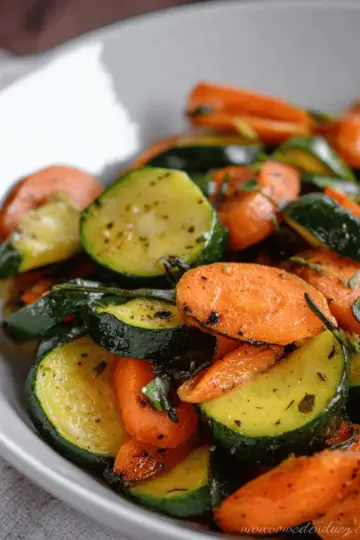 Sauteed Zucchini and Carrots