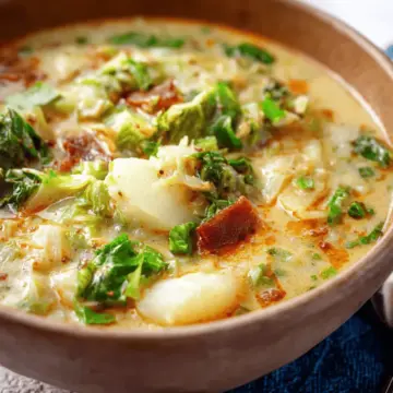 Colcannon Soup | Simple, Rustic & Delicious
