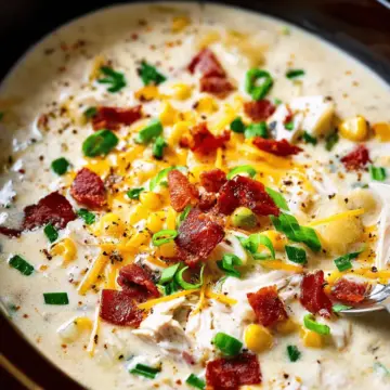 Crock Pot Chicken Corn Chowder