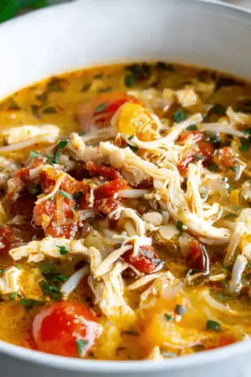 Sicilian Chicken Soup