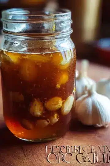 Fermented Honey Garlic