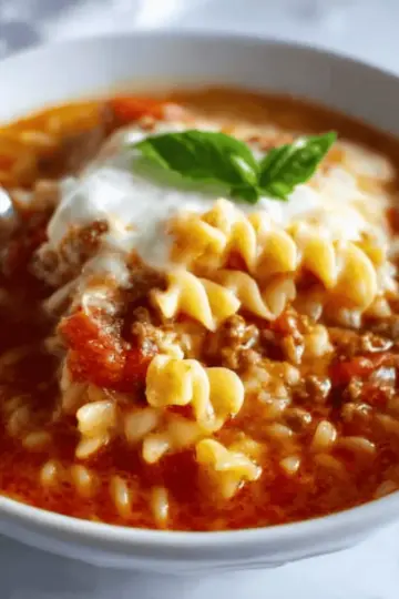 Lasagna Soup