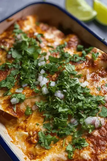 Easy Beef Birria Enchiladas with Simple Homemade Sauce