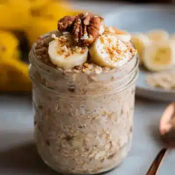 Banana Bread Overnight Oats