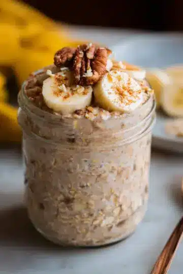 Banana Bread Overnight Oats
