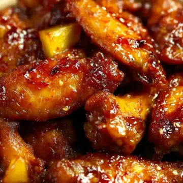 Best Brown Sugar Pineapple Wings Chicken – Baked Sticky Perfection