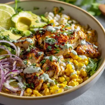 Smoky Street Corn Chicken Bowls (Easy and High-Protein)