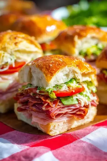 Italian Sub Sliders