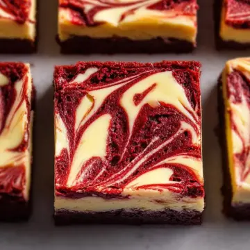 Red Velvet Cheesecake Brownies
