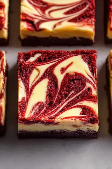 Red Velvet Cheesecake Brownies