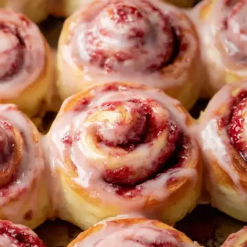 Strawberry Cinnamon Rolls