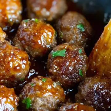 Honey Garlic Meatballs