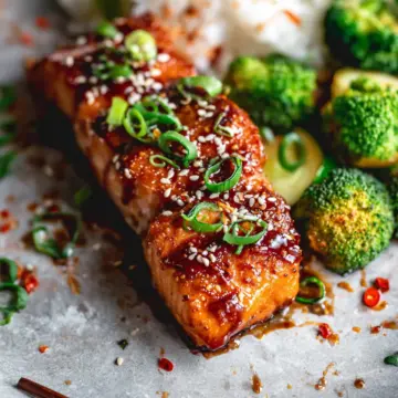 Baked Teriyaki Salmon